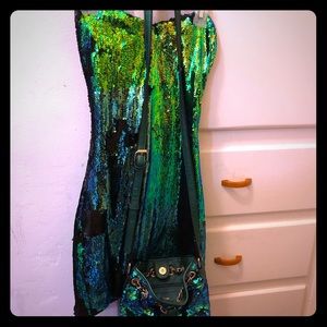 Mermaid Cocktail Dress with matching Purse!